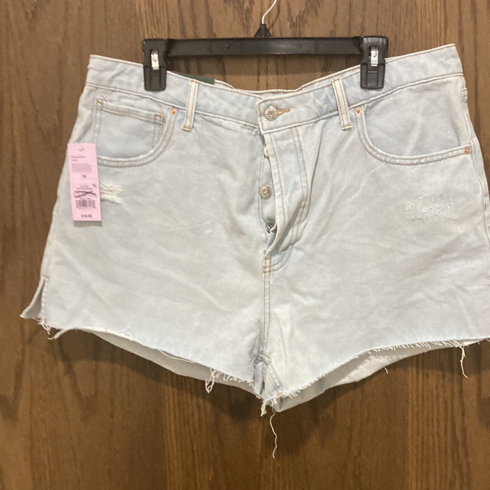 New Wild Fable high rise distressed cut off denim shorts